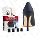 Quick Tips Heel Protector makes skinny stilettos more manageable, balance-wise. Simply stick a cap onto the bottom of your heel, and get a grip on the ground the next time you take them out on the town.